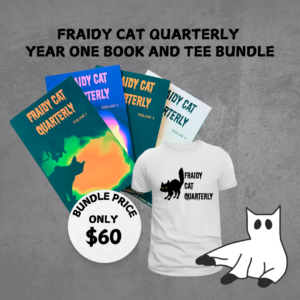 Fraidy Cat Quarterly: Year 1 Books + Shirt Bundle